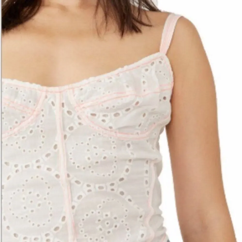 Free People Pop of Color Corset in Tea Combo M